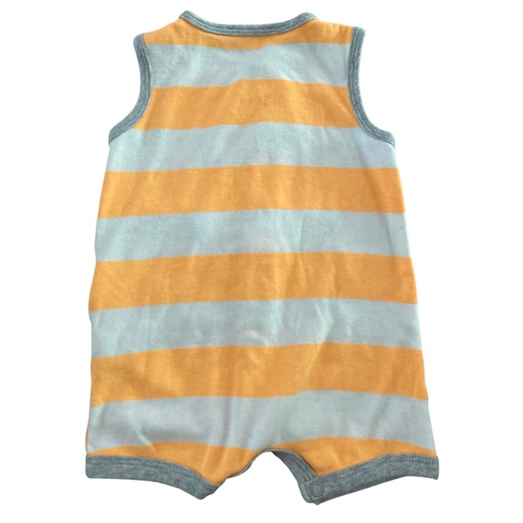 Carter’s 0-3 Month Summer Striped Onesie - Picture 2 of 3